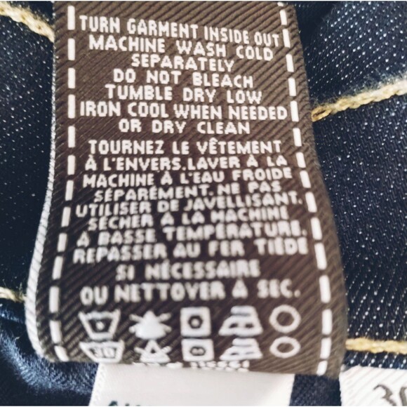 7 For All Mankind Jean Shorts Women's 30 Granola Bimbo Roll Cuff - Picture 6 of 10